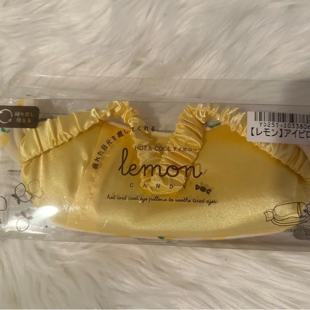 Hot & Cool Lemon Candy Eye Patch Good Night’s Sleep JAPAN EXCLUSIVE